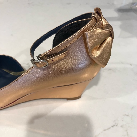 Shoes of Prey Rose Gold Wedges - Picture 6 of 8